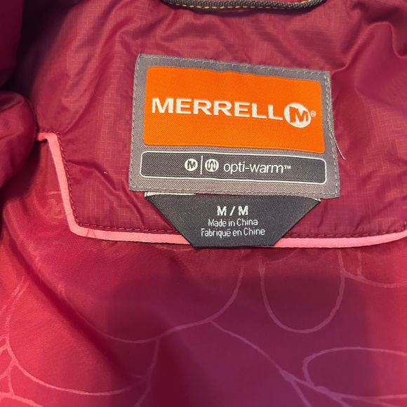 MERRELL OPTI-WARM CAYENNE RED PUFFER VEST - SIZE MEDIUM - Picture 6 of 6